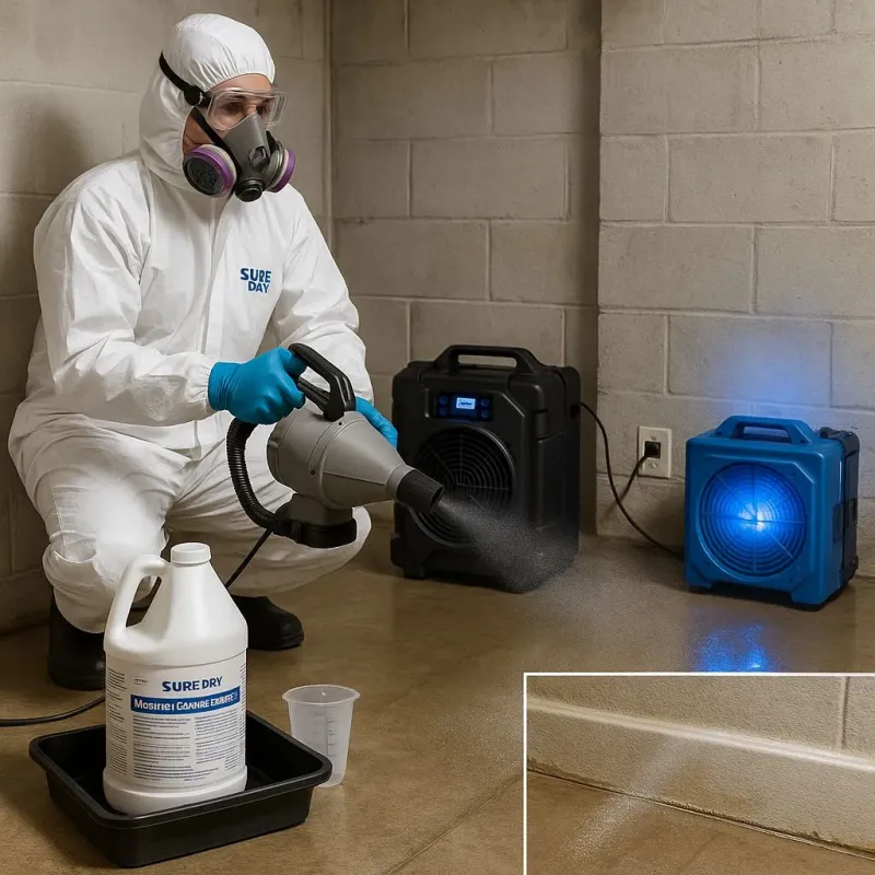 Sanitization and Odor Removal process in West Jordan, UT