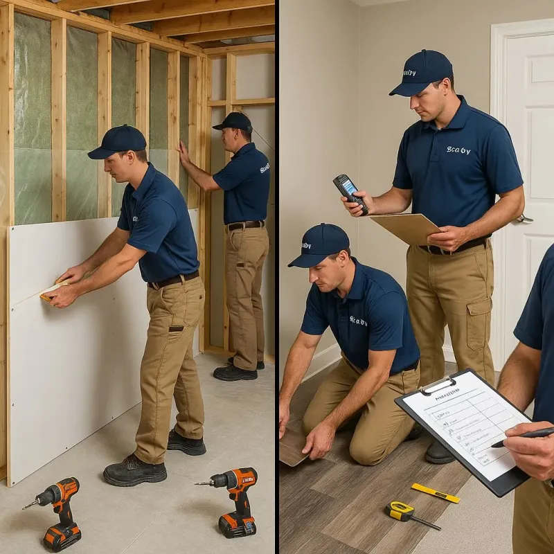 Repairs and Reconstruction process in West Jordan, UT